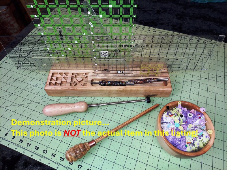 Red Oak Quilters Tool Caddy, Sewing Ruler Holder - Etsy