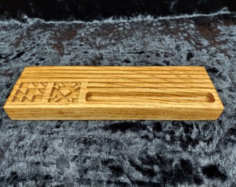Red Oak Quilters Tool Caddy, Sewing Ruler Holder