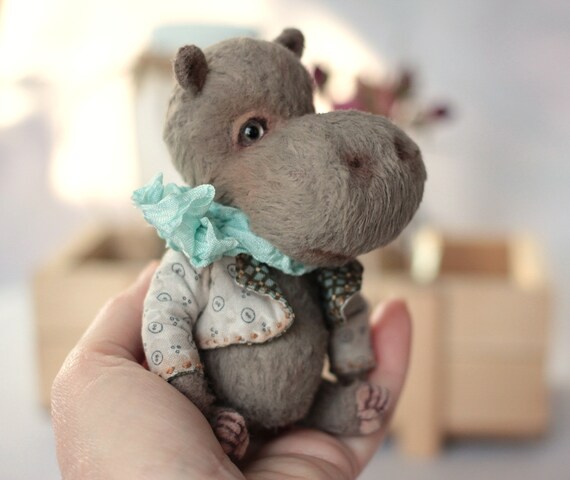 hippo teddy bear