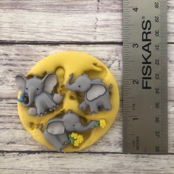Elephant Mold Etsy
