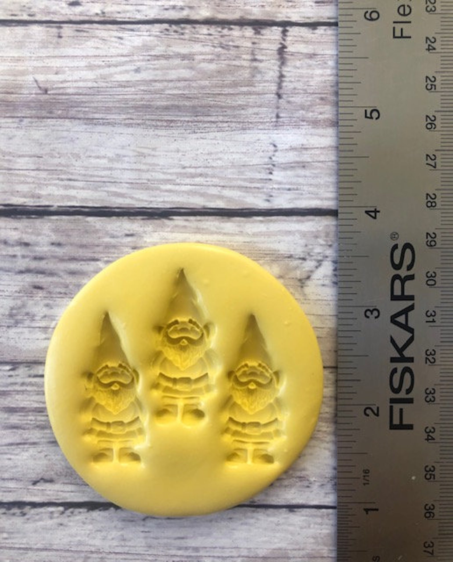Mini Garden Gnome Silicone Mold Fondant Resin Crafts Etsy