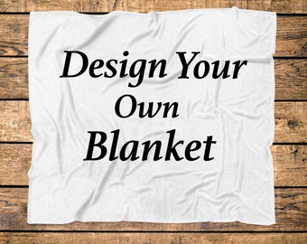custom blanket etsy