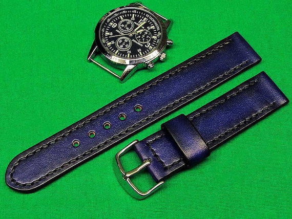 bracelet de montre en cuir 20mm neuf