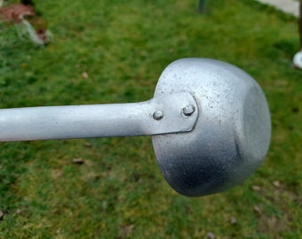 Retro aluminum ladle / Vintage Kitchen