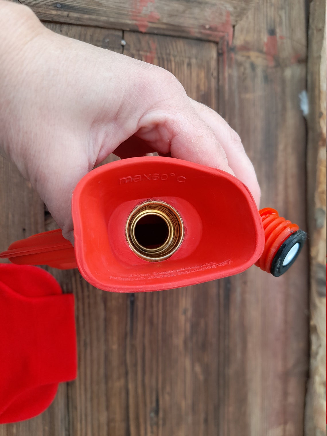 Hot Water Bottle/ Hot Water Bottle With Cover/rubber Etsy