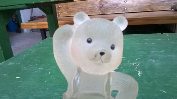 resin teddy bear figurine