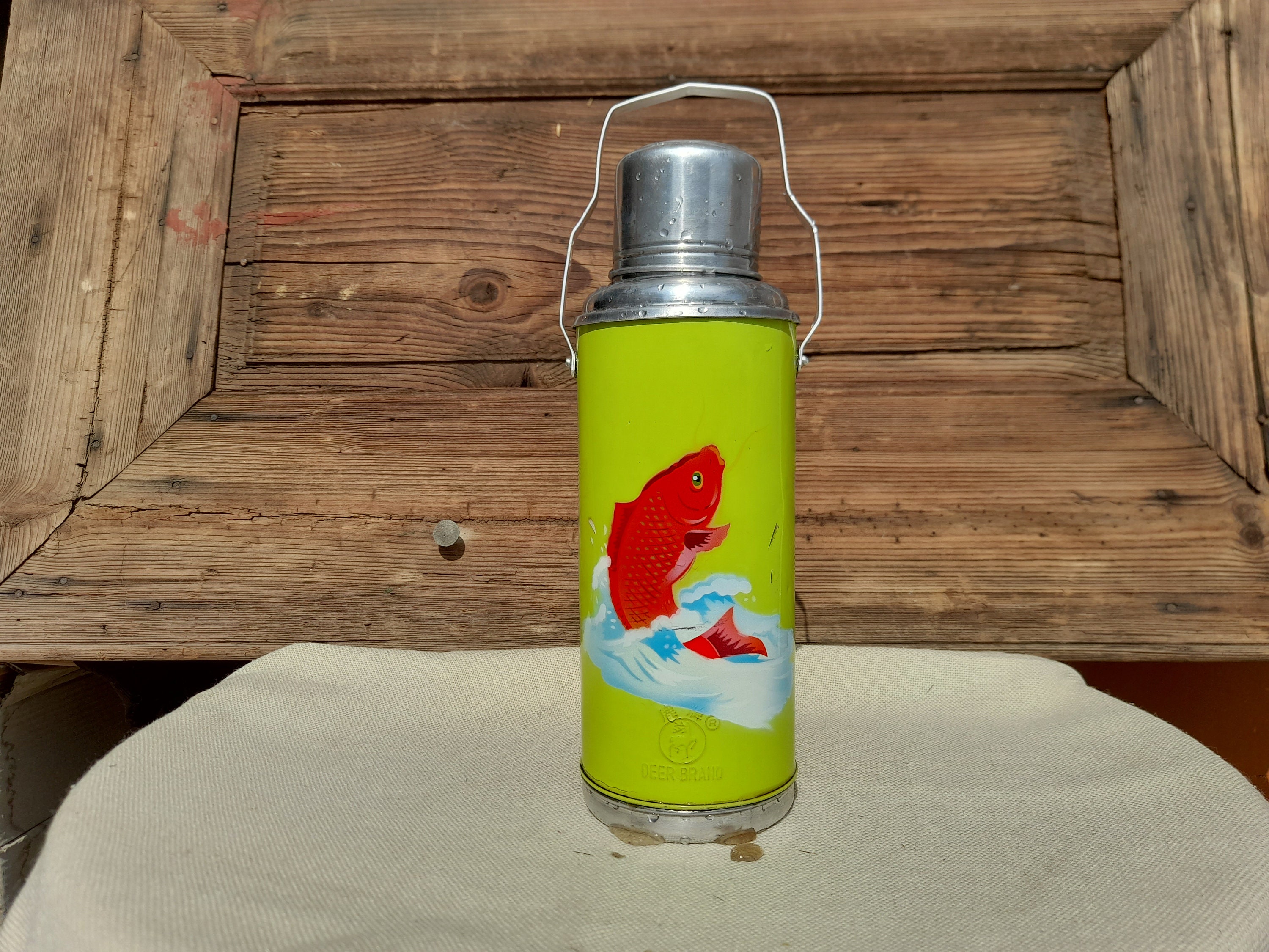 Vintage Chinese thermos from the USSR. Original. 1970s. whole flask. BG