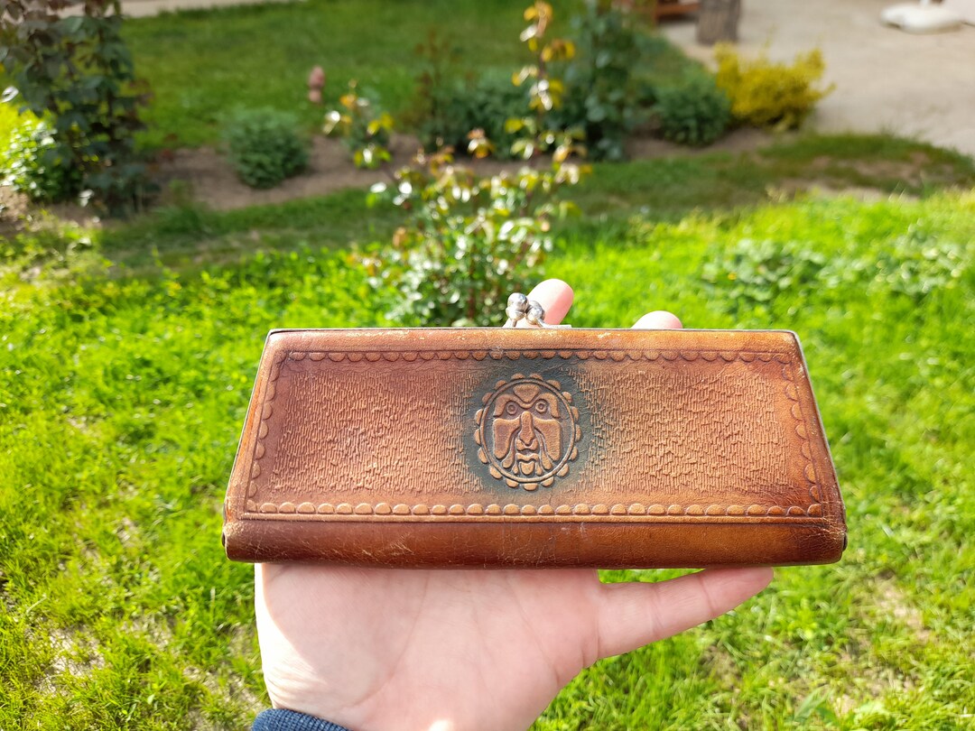 Vintage Glasses Case / Leather Case for Glasses Etsy