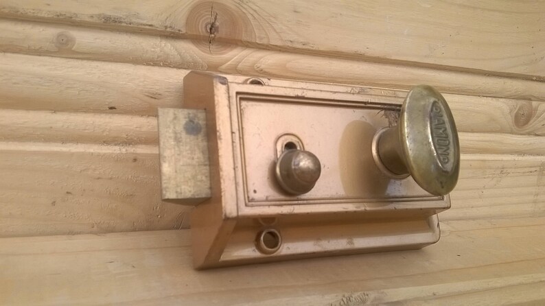 Retro Lock Door The From Inside For One Image 0