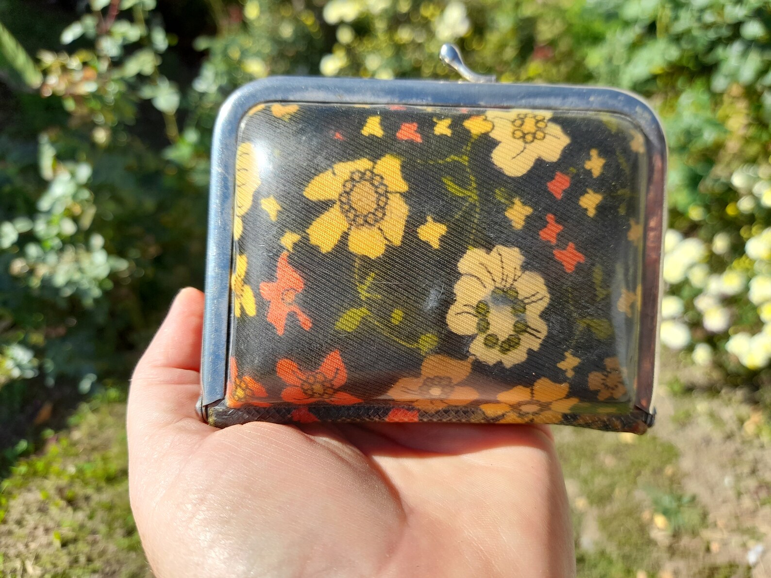 Vintage Floral Mini Purse