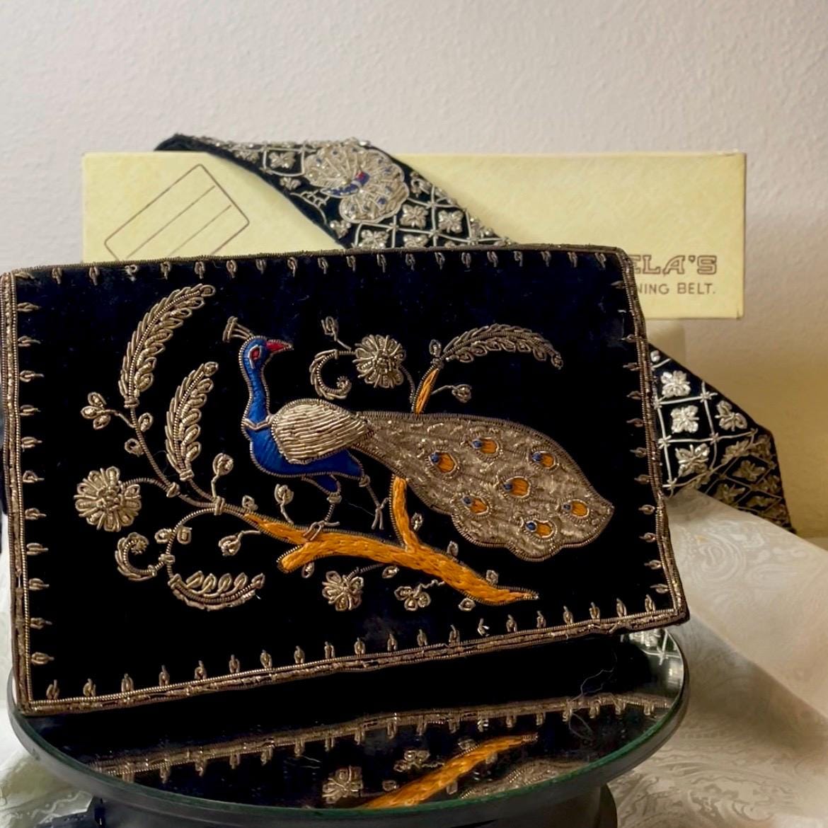 1920s Velvet Bag - Etsy