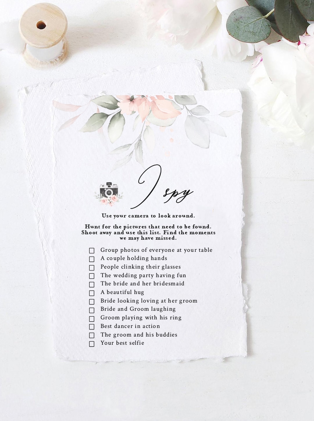 I Spy Wedding Game Printable, I Spy Wedding Game, I Spy Baby Shower ...