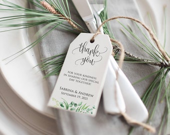 Wedding Favor Tags Printable, Printable Wedding Thank You Tags, Wedding Favor Tags, Gift Tags, Favor Tags, Thank You Tags, Wedding Tag