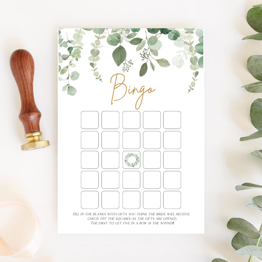 Bridal game bingo cards, Bridal bingo printable, Bridal bingo game ...