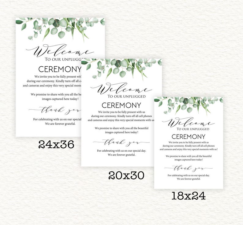 Welcome Wedding Sign Template Wedding Welcome Sign Template Wedding Greenery Decor Welcome Sign Template Greenery Wedding Decor