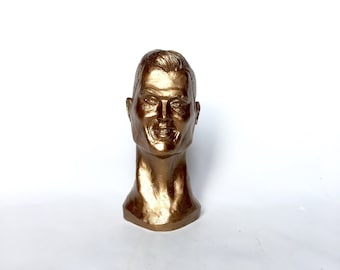 Cristiano Ronaldo small head bust football figurine action figurine Ronaldo funny Ronaldo bronze bust Ronaldo bust sculpture