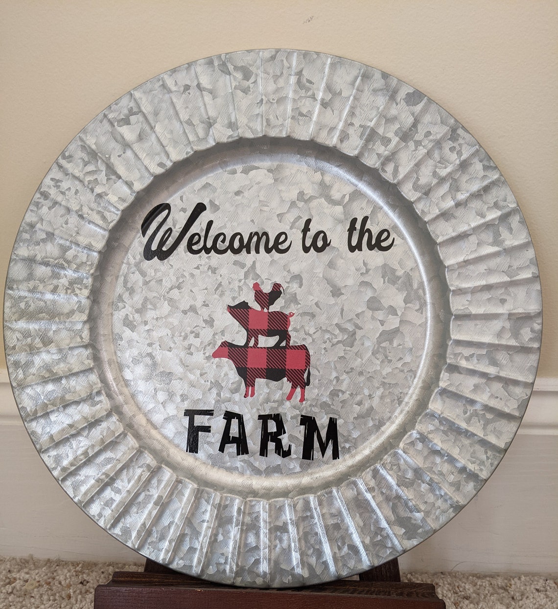 Decorative Farmhouse to the Farmgalvanized Metal
