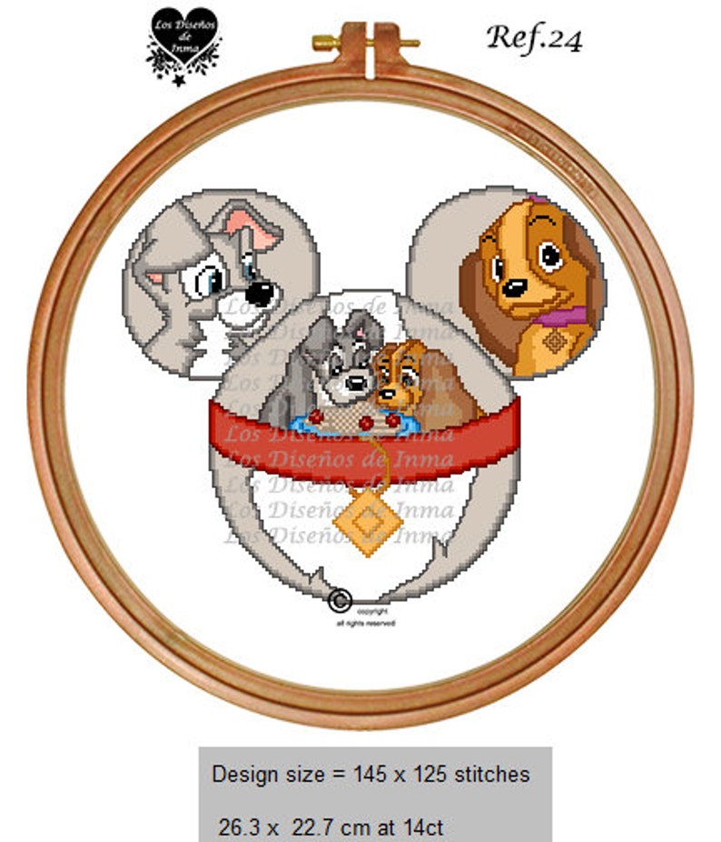Disney Cross Stitch Pattern graphic Cross Stitch Cross Etsy