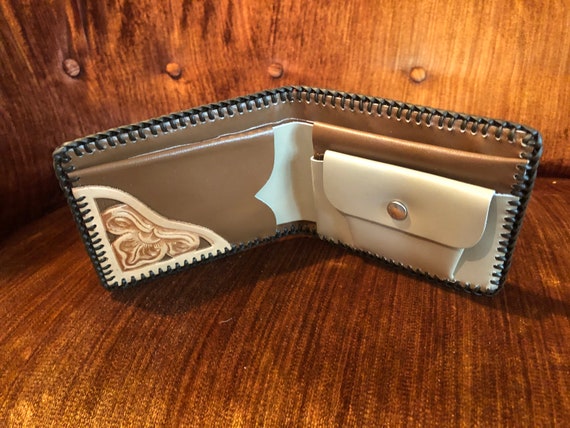 Tooled Leather Wallet - image 3