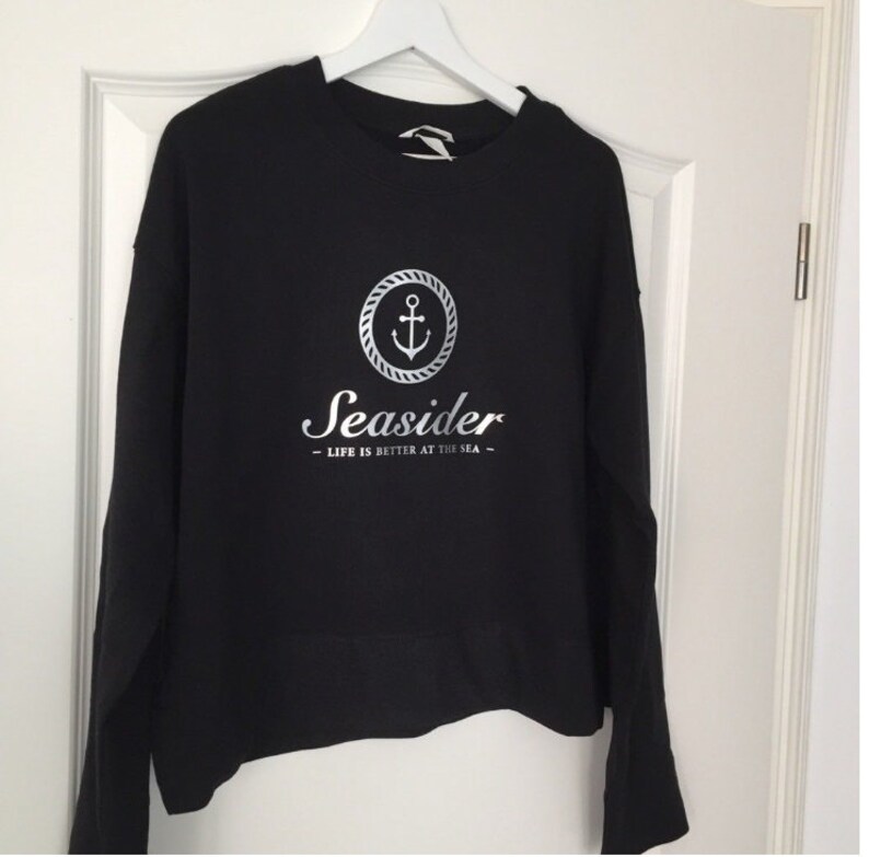 seaside beach sweatshirt