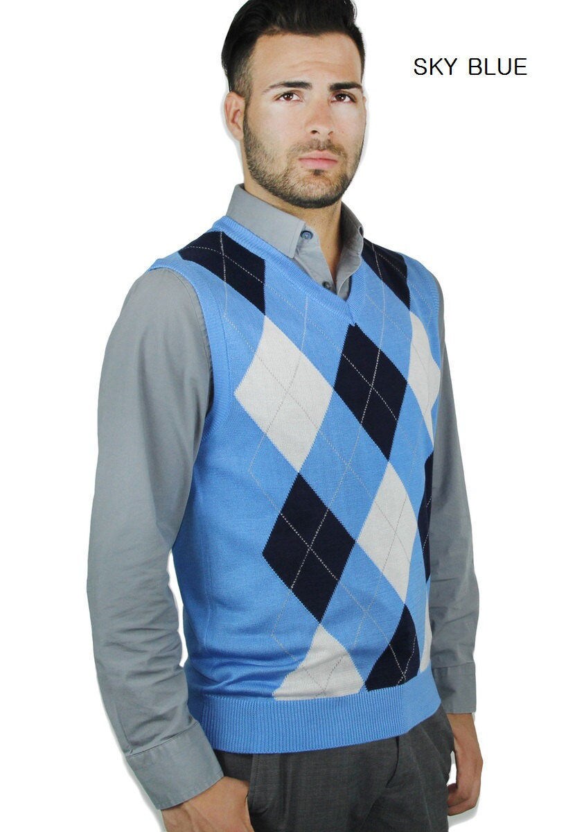 Argyle Sweater Vest - Etsy