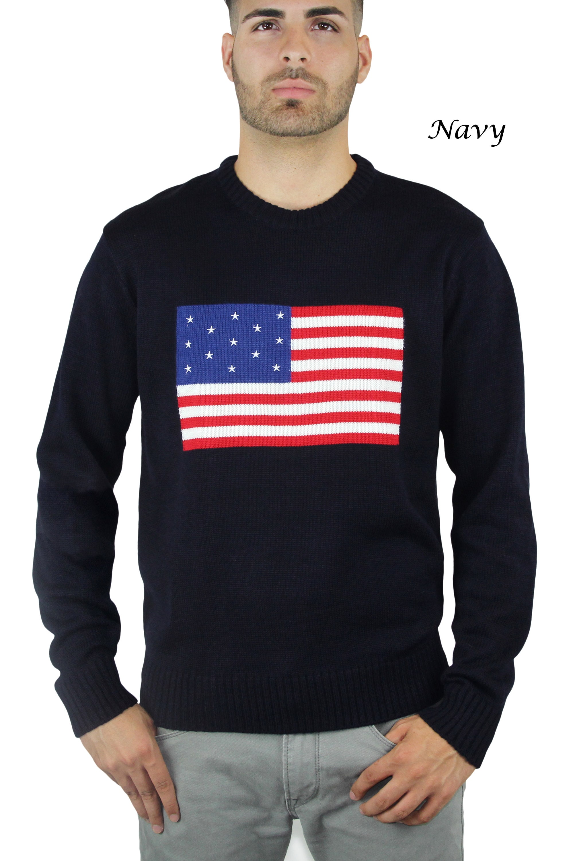 American Flag Sweater Etsy