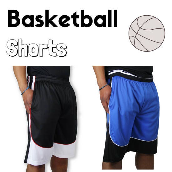 Basketball Mesh Shorts Big and Tall sizes available (MS-003)