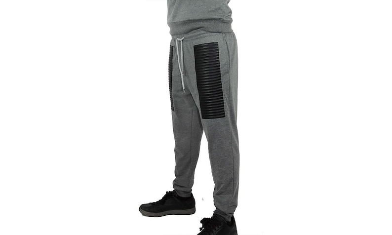 BP-46 French Terry Stylish Moto Pants