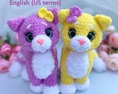 Cat crochet pattern, amigurumi cat pattern, crochet cute cat, amigurumi kitten pattern, Amigurumi Katze, Häkelanleitung Katze Deutsch