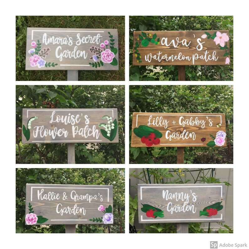 Custom Outdoor Sign Garden Sign Outdoor Decor Wood Sign Etsy