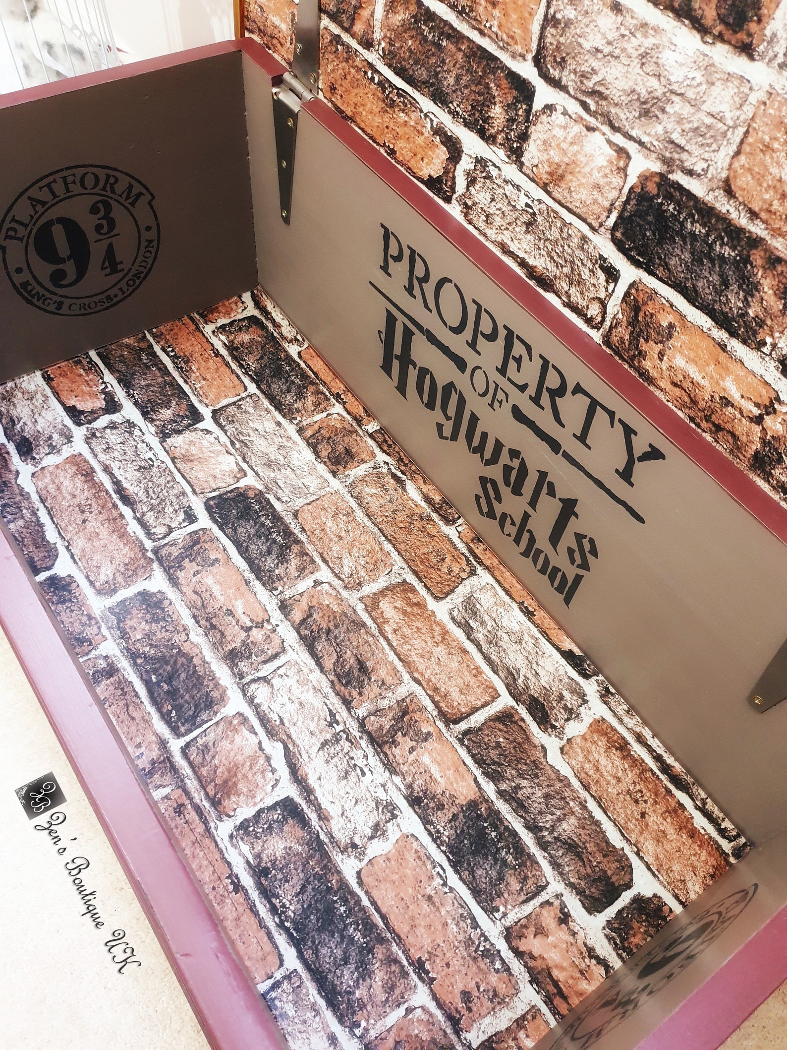 NOW SOLD Harry Potter Toy Box Harry Potter Trunk Blanket Etsy Australia