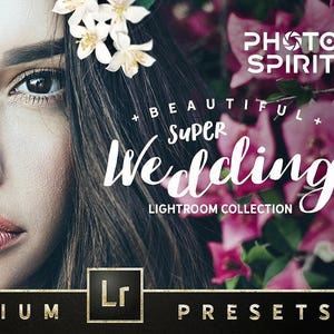 Best 50 Beautiful Wedding Presets Collection for Lightroom, Vintage Matte color Effect in LR, Retro Film Look for Photo, Old Photography.