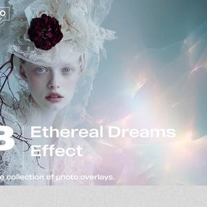 Ethereal Dreams Photo Overlays: Fantasy Photoshop-åtgärder