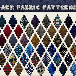 Patchwork Photoshop-lagerstilar: Verktygssats för tygstruktur (digital nedladdning) bild 3