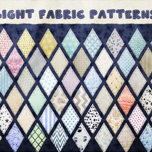 Patchwork Photoshop-lagerstilar: Verktygssats för tygstruktur (digital nedladdning) bild 4