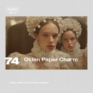 Sovrapposizioni fotografiche con effetto carta antica: effetti vintage per fotografie senza tempo, azioni di Adobe Photoshop, stile, design fotografico
