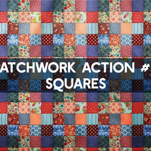 Patchwork Photoshop-lagerstilar: Verktygssats för tygstruktur (digital nedladdning) bild 7