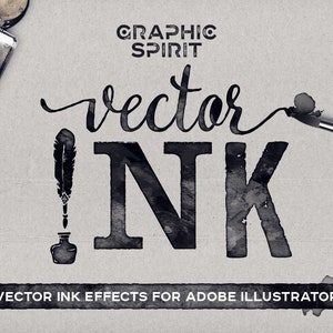 Vector Ink Effects for Adobe Illustrator: Inkblot Layer Styles