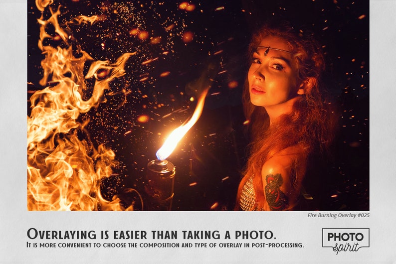 Fire Burning Effect Overlays: 60 Photoshop Flame Photo Designs - Etsy