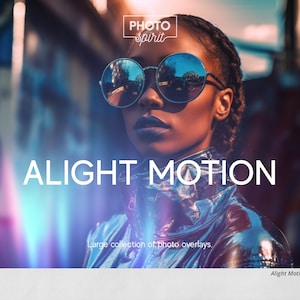 Alight Motion Photo Overlay Effect Adobe Photoshop Actions, Aesthetic Light Effects, Colorful Light Leaks, Style, Photo Design.