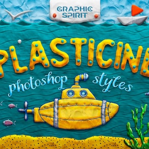 Plasticine Toolkit for Adobe Photoshop: Clay Textures & Effects