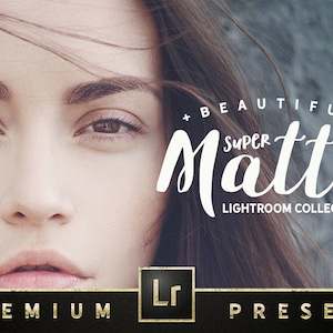Best 50 Super Matte Film LR Lightroom Presets Collection Vintage Matte color Effect in LR, Retro Film Look for Photo, Old Photography.