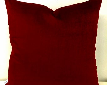 Red Throw Pillow Etsy