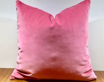 Pink velvet pillows | Etsy Pink Pillow Cover Pink Throw Pillow