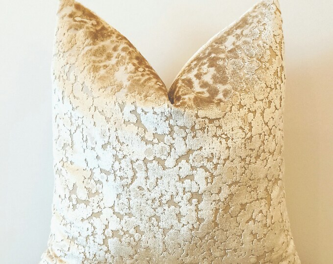 Luxury Beige Velvet Pillow Beige Pillows Velvet Pillow Etsy