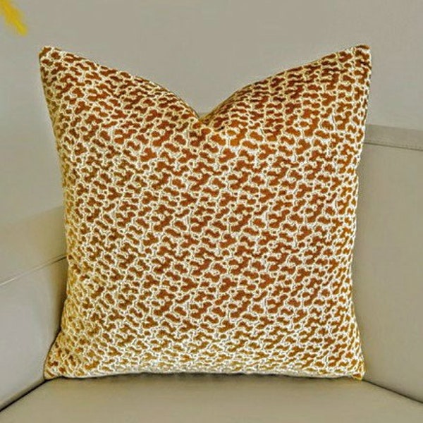 Camel Velvet Pillow Etsy