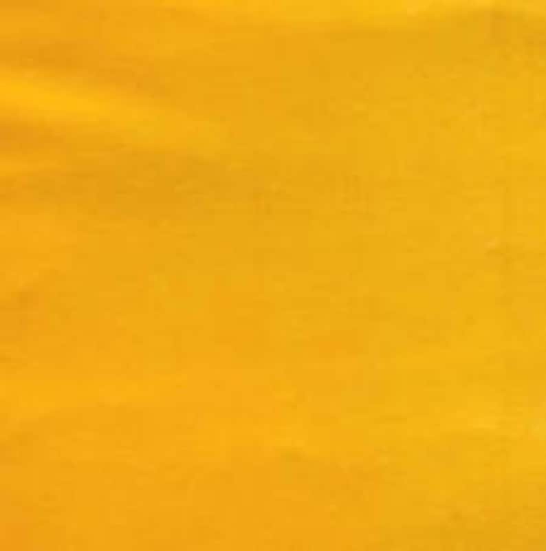 Luxury Yellow Velvet Fabric Upholstery Fabric By The Yard | Etsy