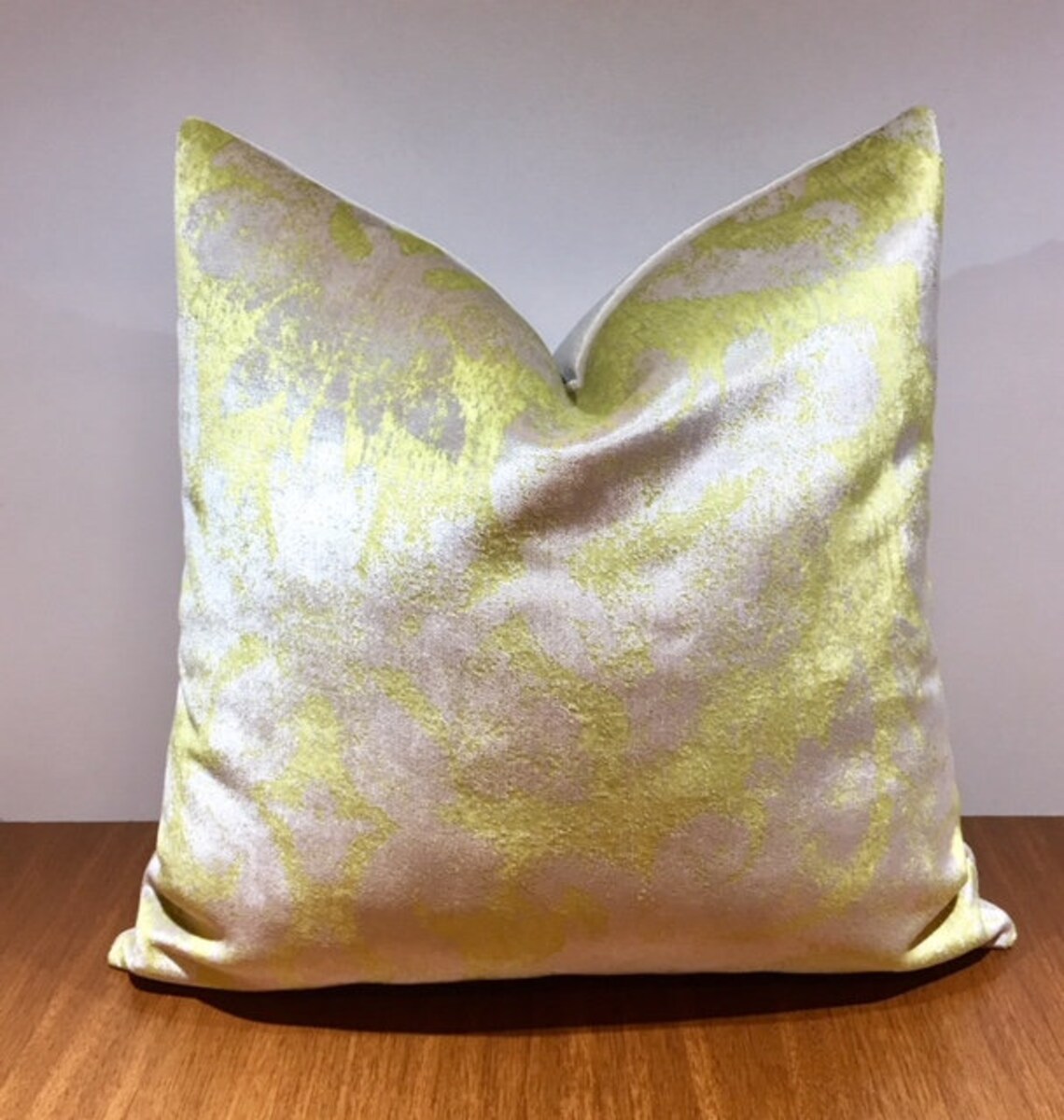 Luxury Yellow Velvet Pillow Cover 18X18 Yellow Pillow Throw Etsy