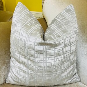 Silver Velvet Pillow Cover, Luxury Gray Pillows, Velvet Pillow, Throw Pillow, Decorative Pillow, Gray Cushion Case, Pillows 20X20