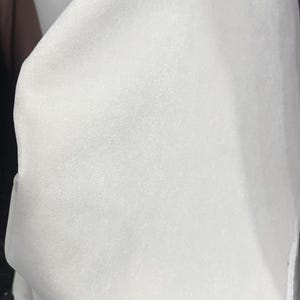 Luxury Off White Velvet Upholstery Fabric: 55&quot; Wide